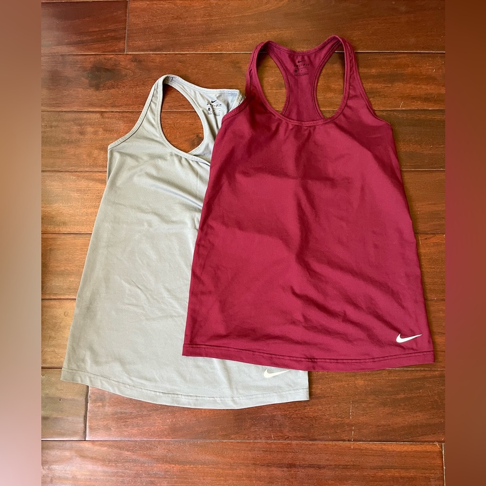 Nike Dry fit, Maternity tank top bundle, Size M
